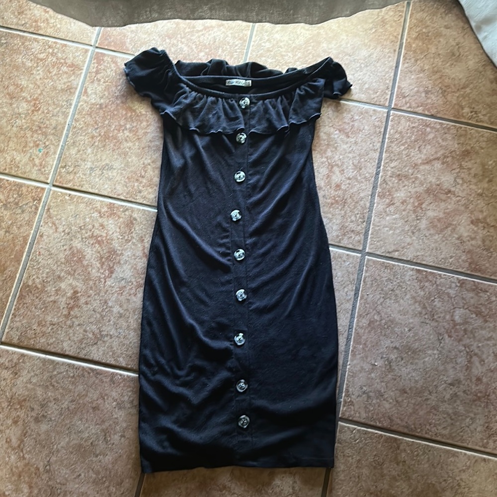Off the shoulder dress
